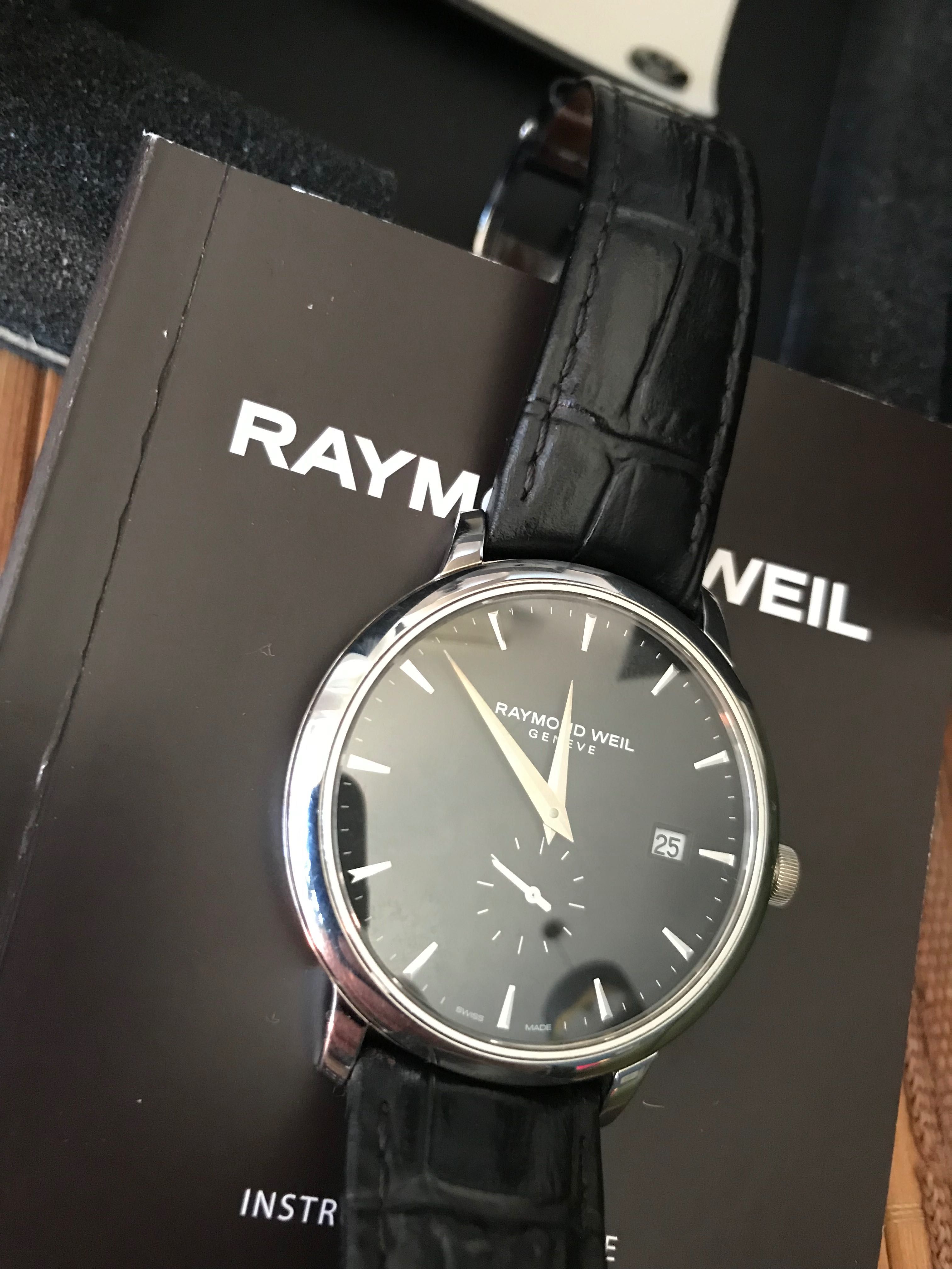 Мъжки часовник: Raymond Weil Toccata, Black dial, small second