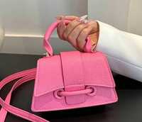 Дамска чанта в розов цвят