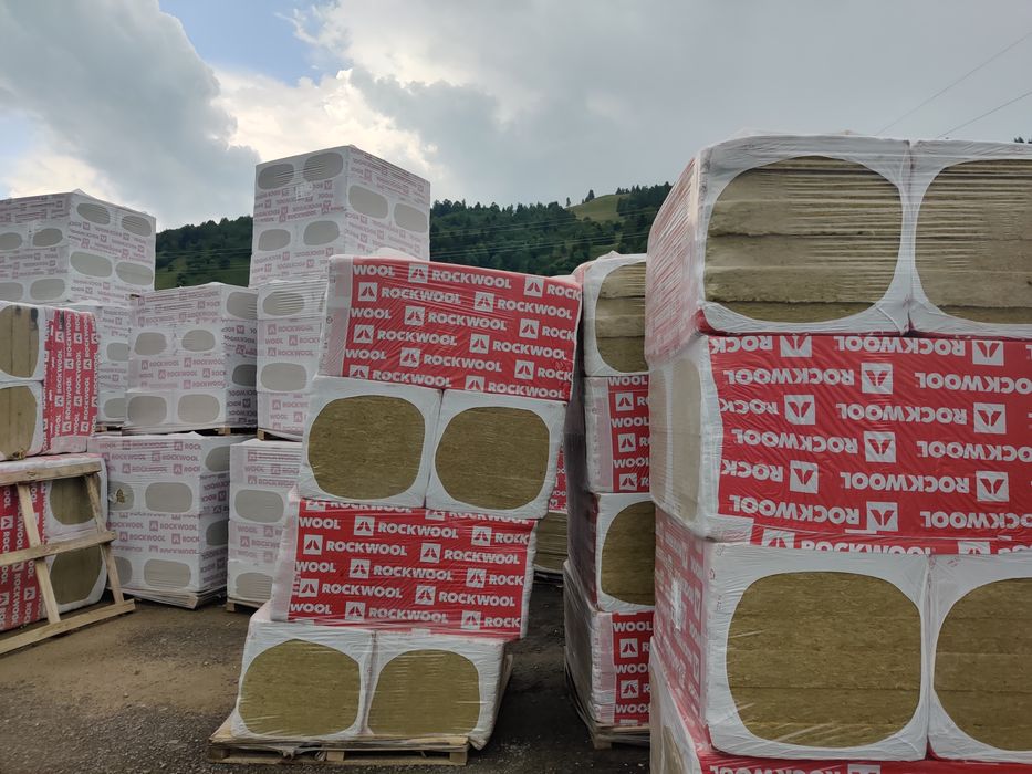 Vata bazaltica Rockwool exterior interior diferite grosimi
