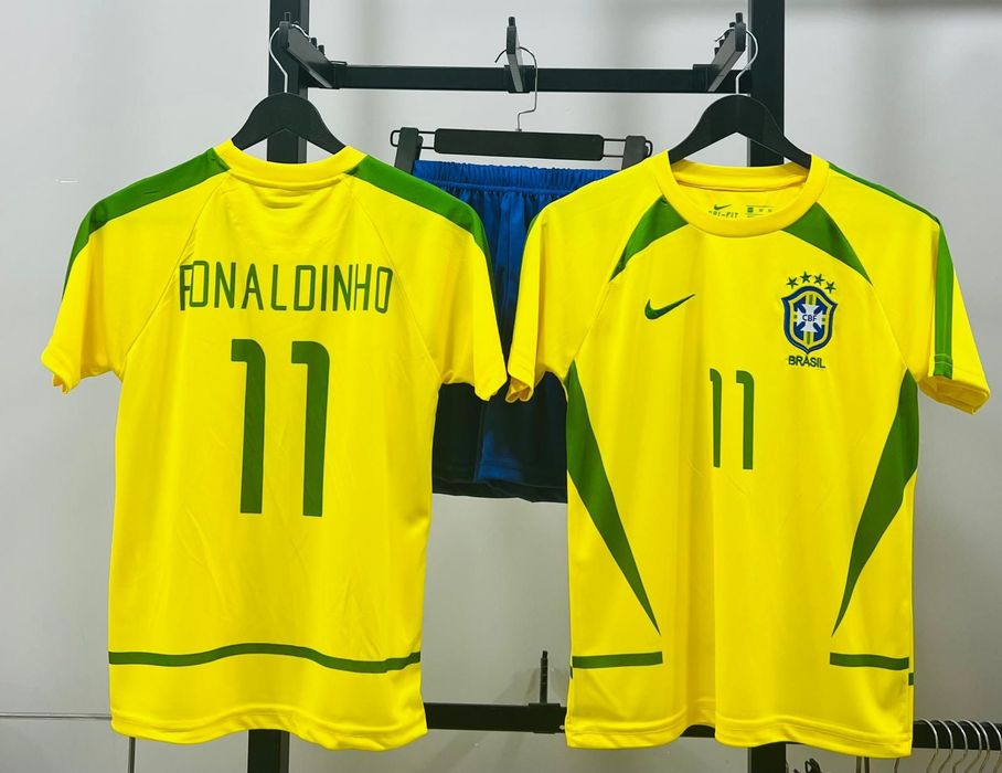 Детски екип на Роналдиньо Бразилия ретро!!!