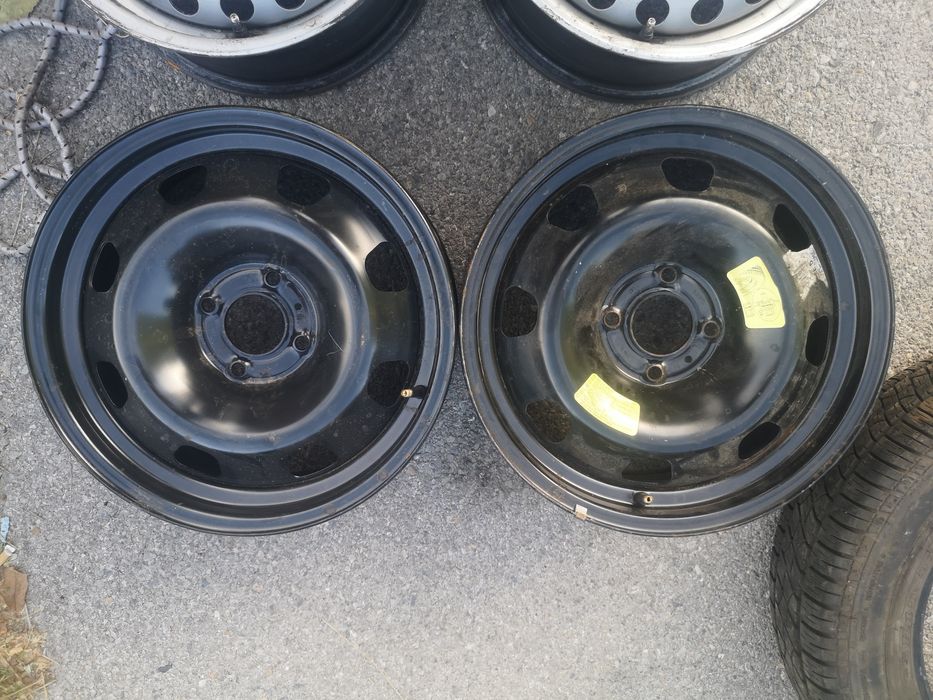 4 бр железни джанти 4x108 16 цола 6 J и 6,5 J*ЕТ 23*ЕТ 31*ц.о 65.1 мм