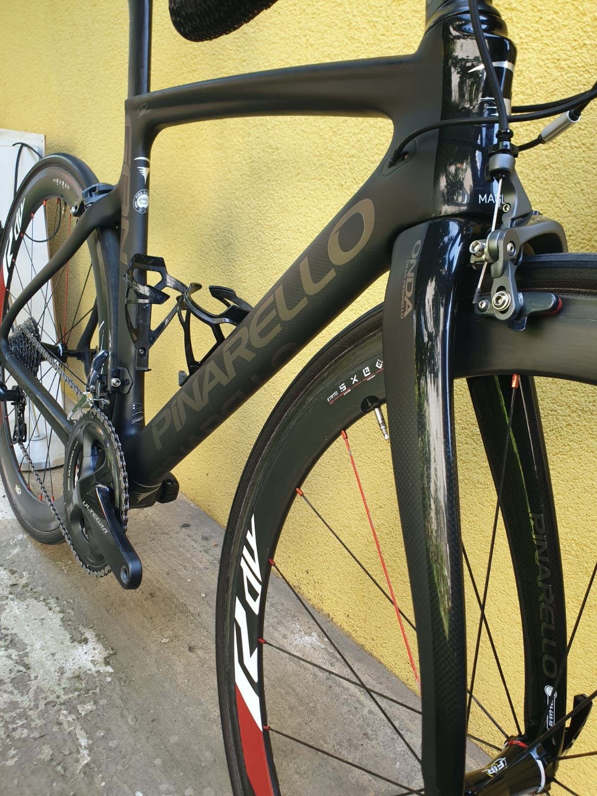 Cursiera/bicicleta carbon PINARELLO GAN /ultegra/roti carbon