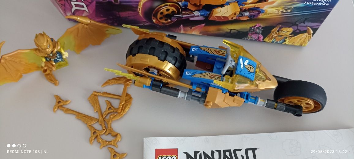 Motocicleta lui Jay Lego Ninjago