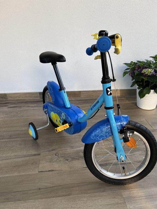 Bicicleta Btwin 14 “ inch pentru copii 3/5 ani stare ca nouă