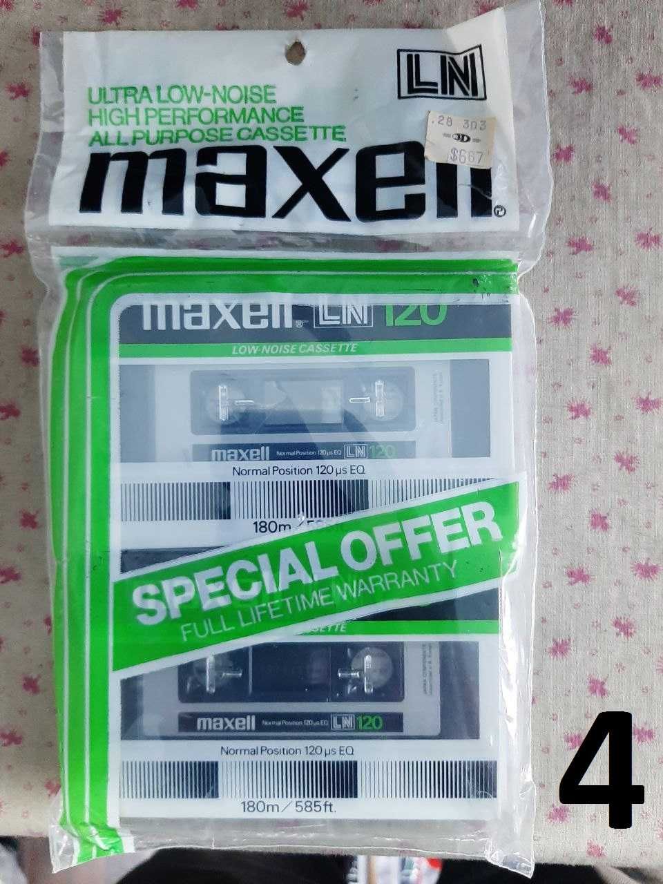 Аудиокассеты MAXELL/SONY/TDK большой лот