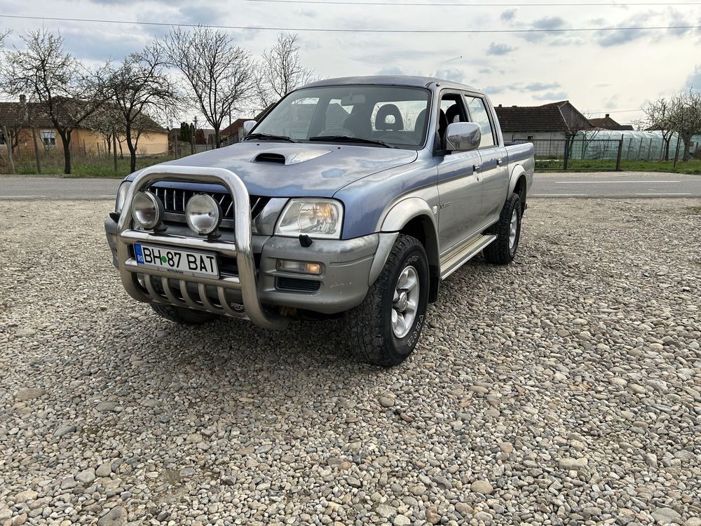 Mitsubishi L200, 2.5 turbo, 2000, 4*4, reductor, diferential blocabil