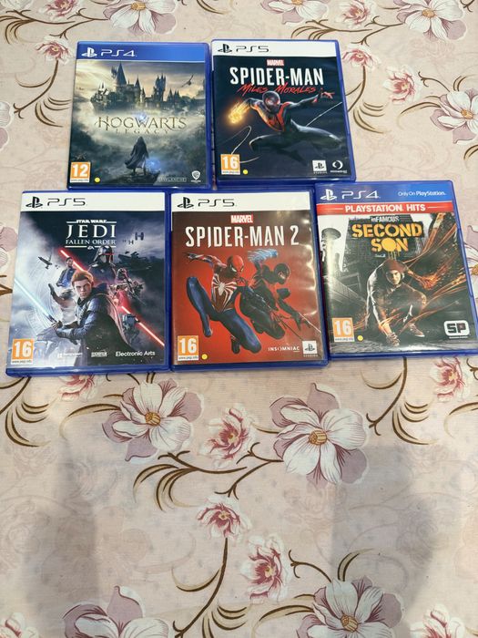 Продавам игри за playstation 5 за 250лв
