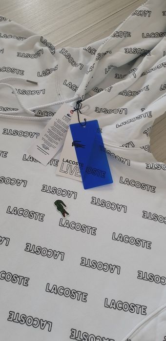 Lacoste LIVE! Oversize Hoodie / 5 - L НОВО! ОРИГИНАЛ! Мъжка Качулка