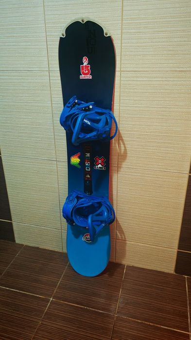 Placa snowboard Burton custom 130 cm -legaturi boots burton