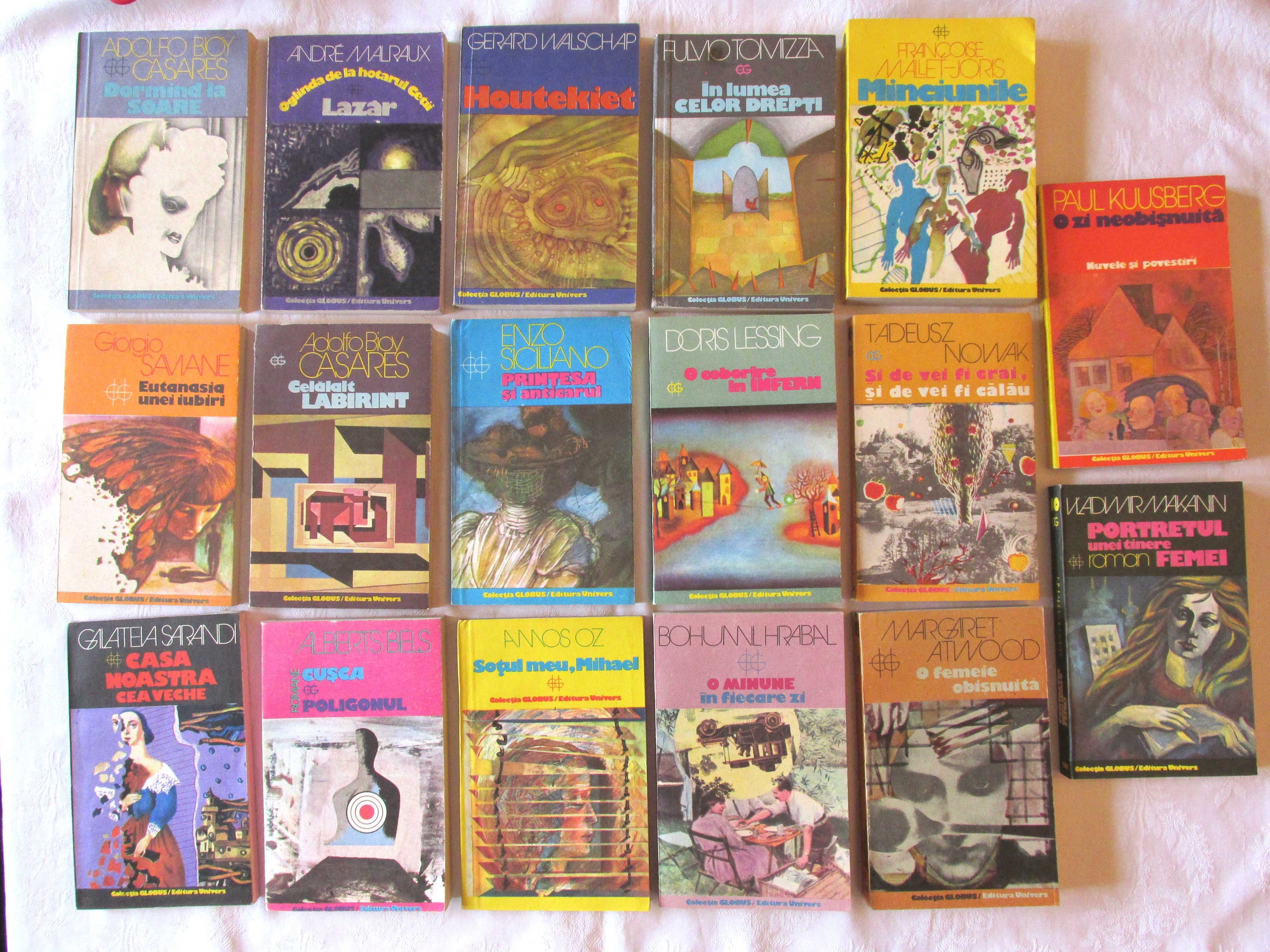 Carti Colectia GLOBUS, ani publicare 1976-1990, Editura Univers, NOI