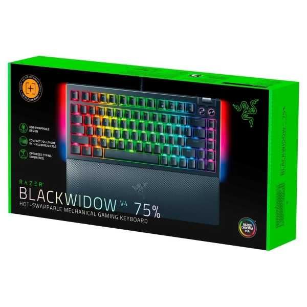[НОВАЯ] Игровая клавиатура Razer BlackWidow V4 75% - US Layout
