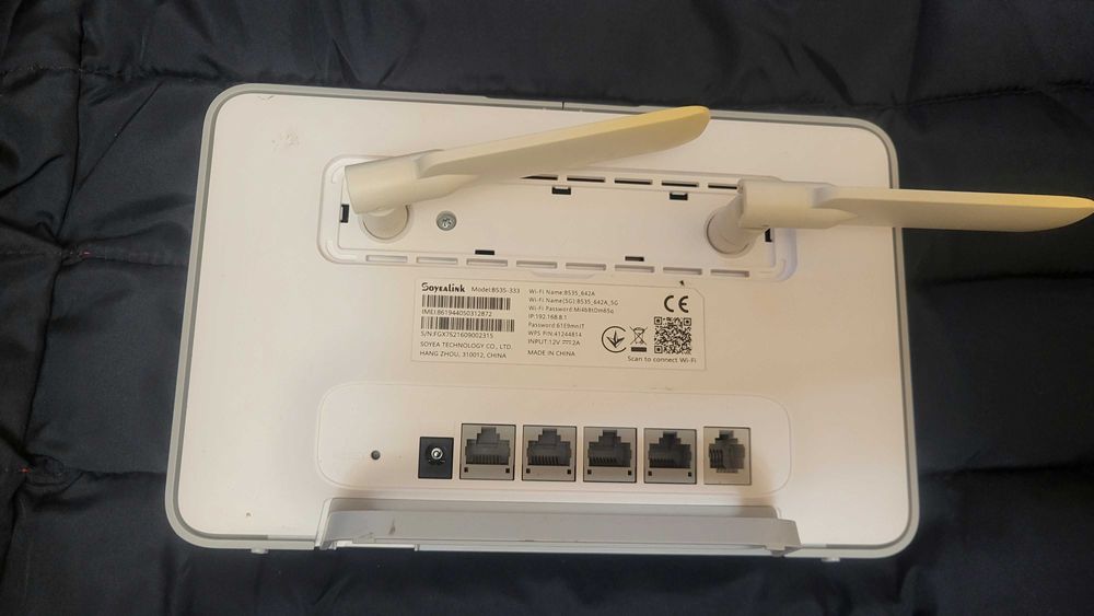Huawei 4G+ router + 2antene cu sim liber retea model B535-333