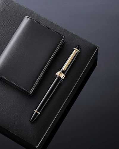 Нова ZiYoMuo Луксозен писалка с 24K златен връх + подаръчна кутия