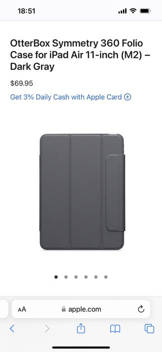 Otter Box Symmetry чехол-подставка для iPad