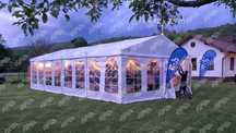 Cort eveniment din aluminiu pentru botez, petreceri în natură