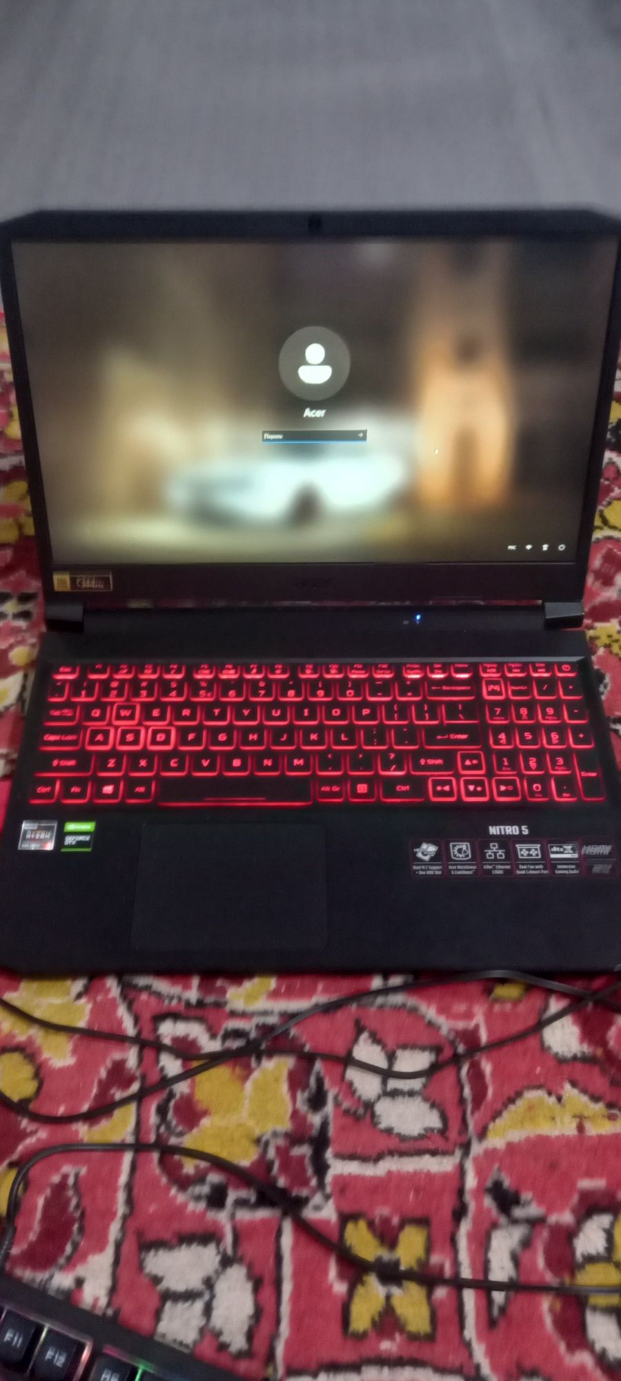 Notbuk acer nitro 5 geming