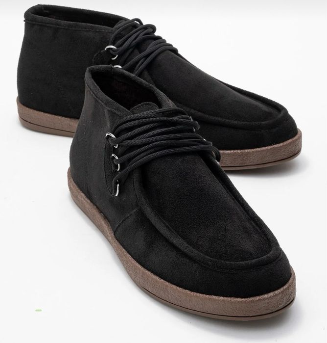 Pantofi piele întoarsă model nou