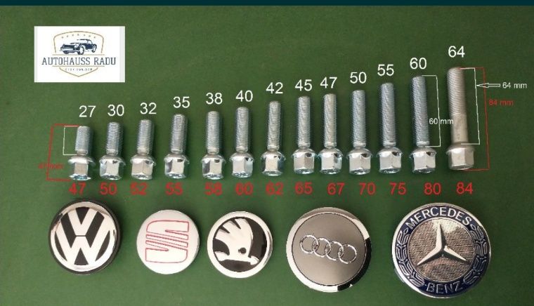 Prezoane Lungi Audi M14 x 1.5