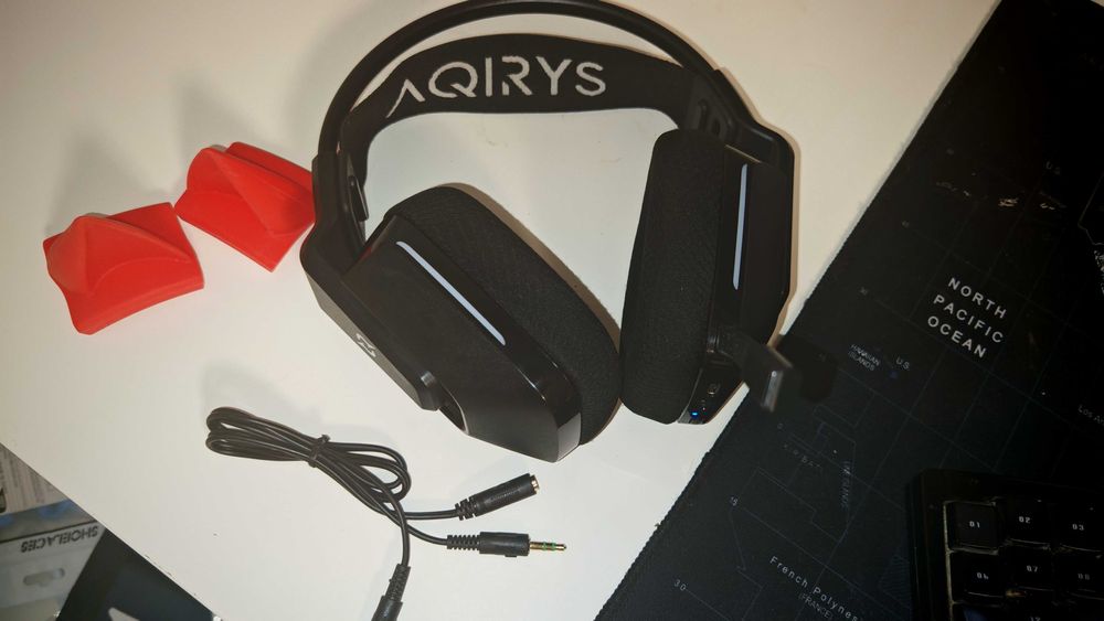 Casti wireless AQIRYS Alya 2.0, 3D Stereo, 2.4GHz, Bluetooth