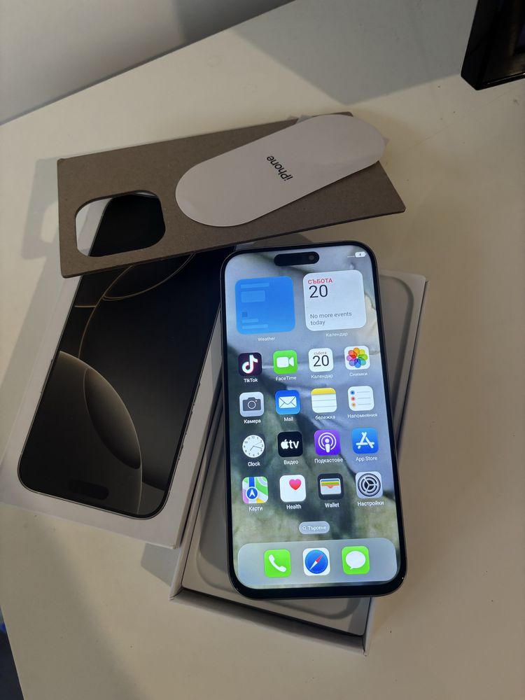 iphone 16 pro max ново