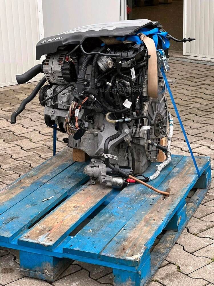 БМВ BMW двигател сто процента оборудван N47D20A 105KW 143KC 71.000km
