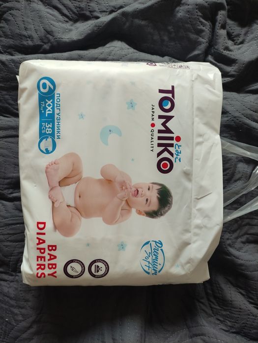 Японские подгузники Tomiko XXL