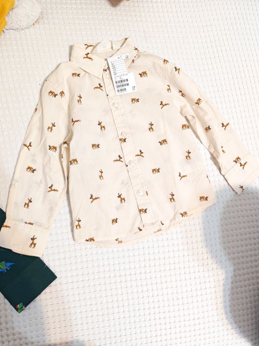 NOI! - 2 camasi H&M - nr 92 și 104