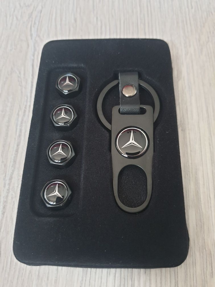 Set-Capacele-Valva-Ventil+Breloc-Mercedes-C220-E220-CLS-C-E-S-Class-ML