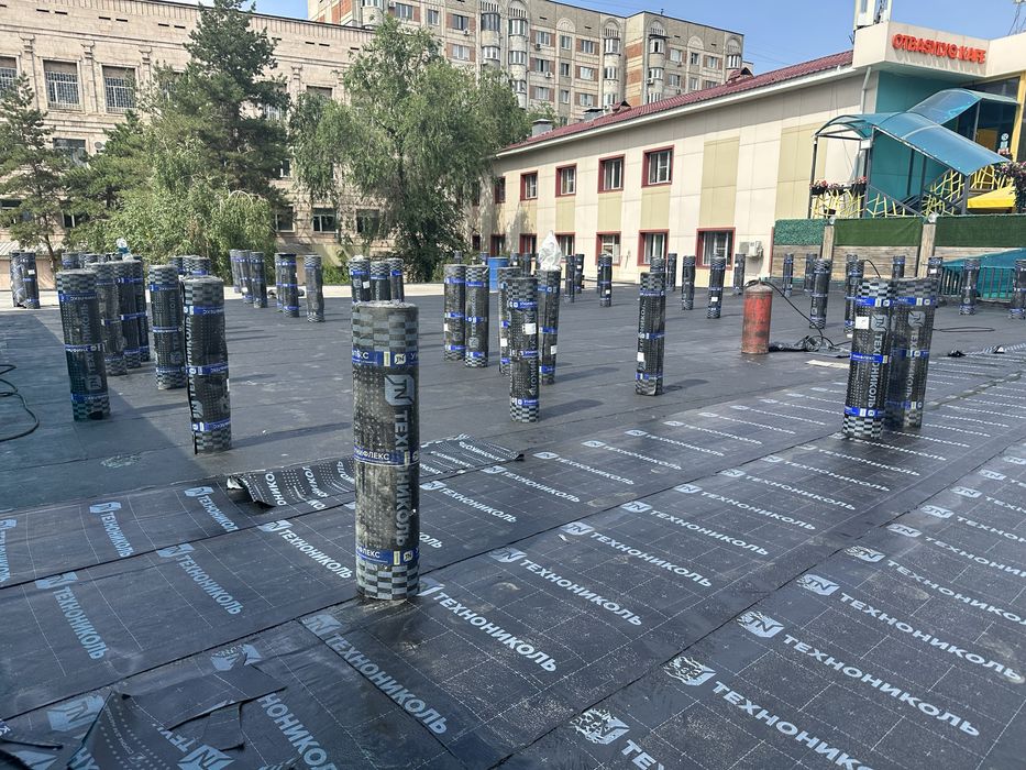 Ремонт монтаж мягкой кровли