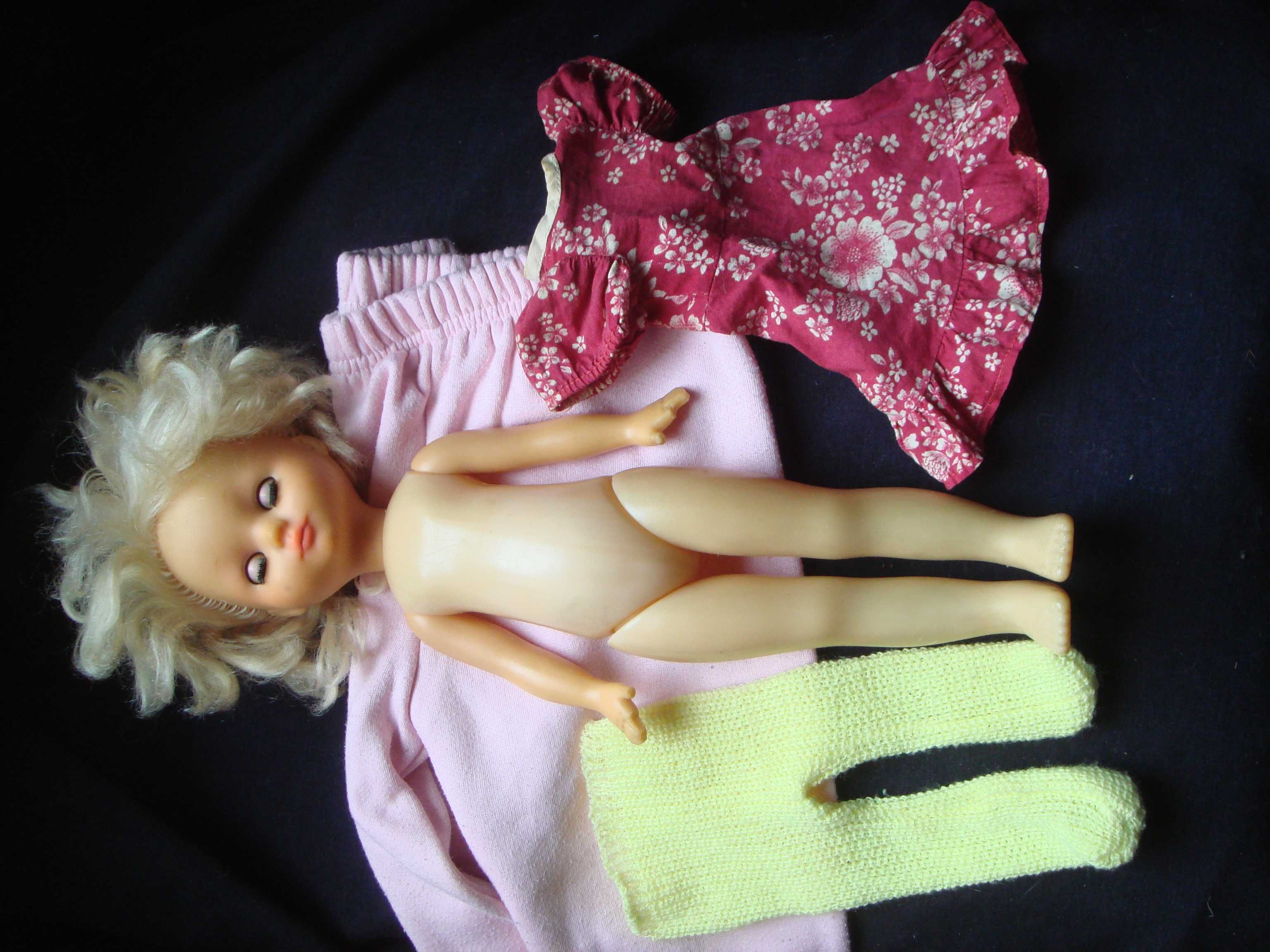 Кукла СССР35см Родная фабричная прелестная одежда-руки-голова мягкая .