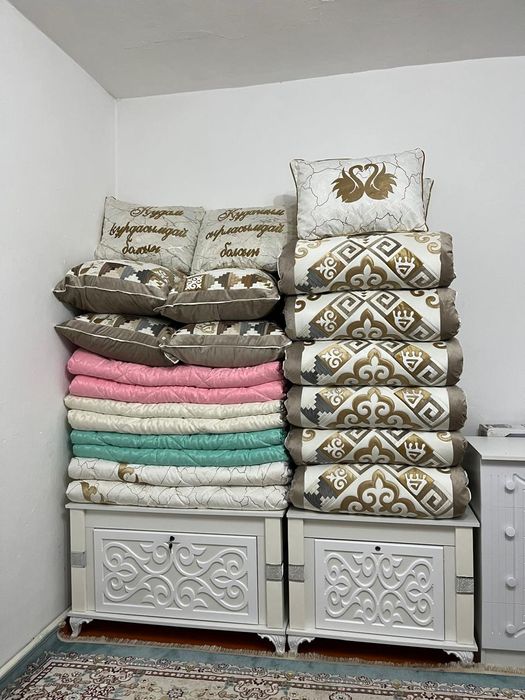 Құрақ көрпеше, бесік жасау