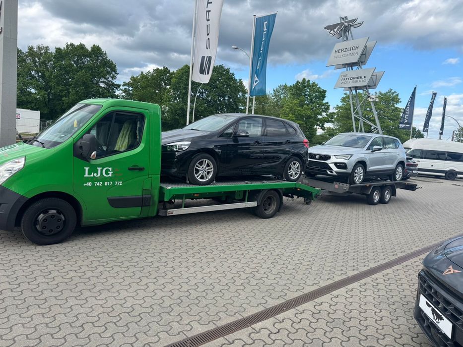 Transport auto Germania Belgia Olanda spre Romania Saptamanal