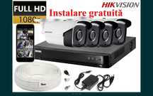 Sistem complet de supraveghere video / camere supraveghere