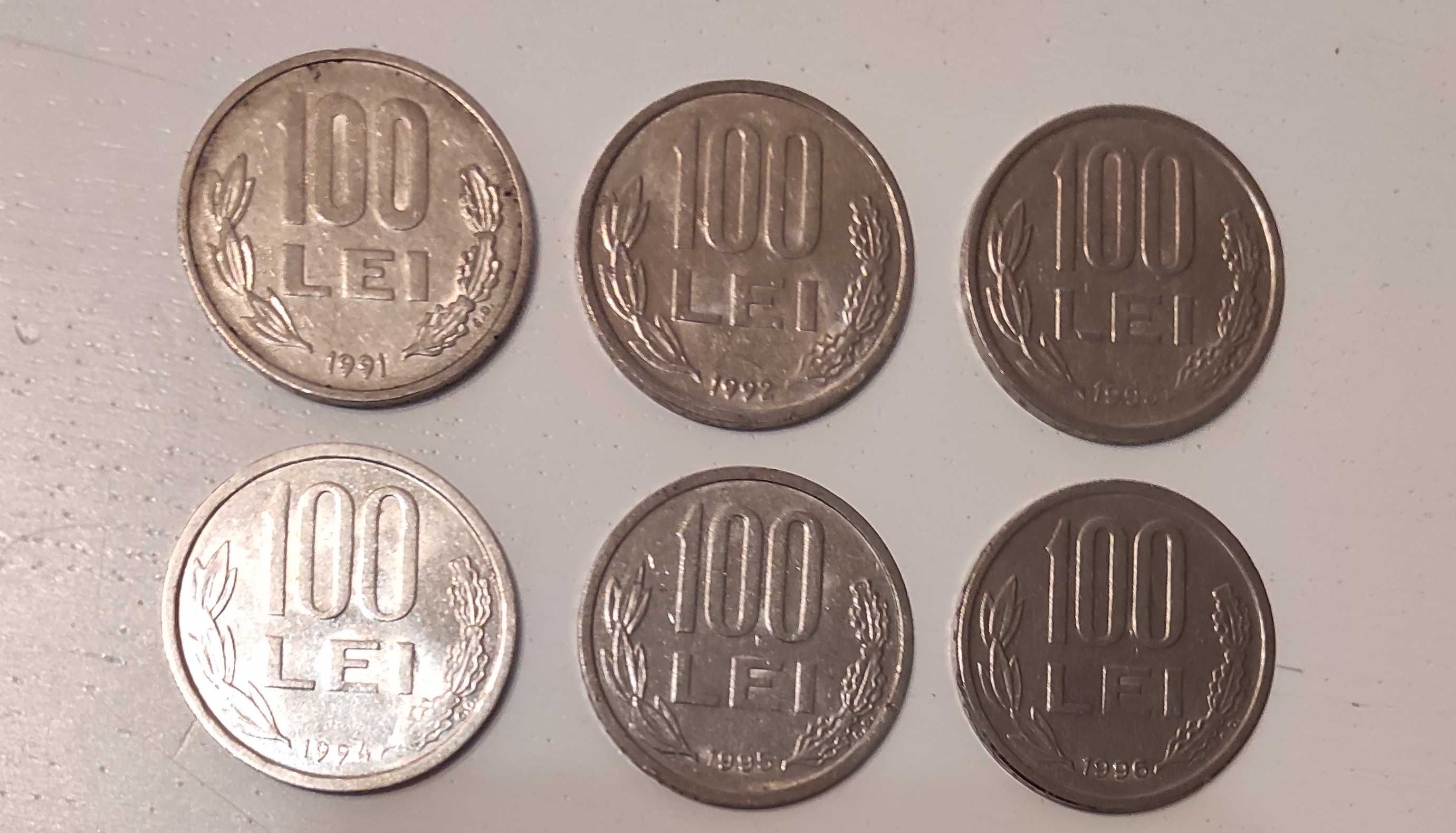 Monede românești de 100 lei