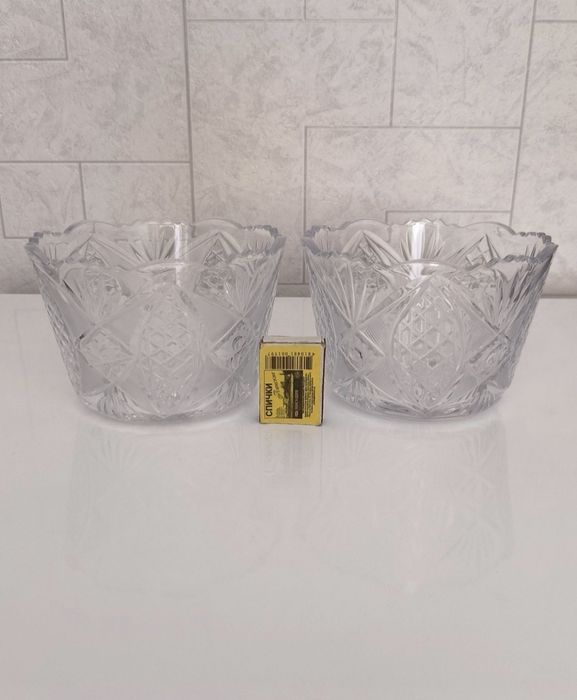 Вазы хрустальные