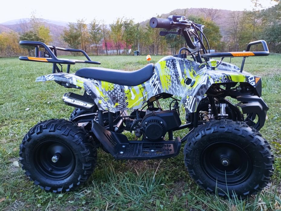 ATV nou pentru copii cu pornire la demaror  49cc impecabil