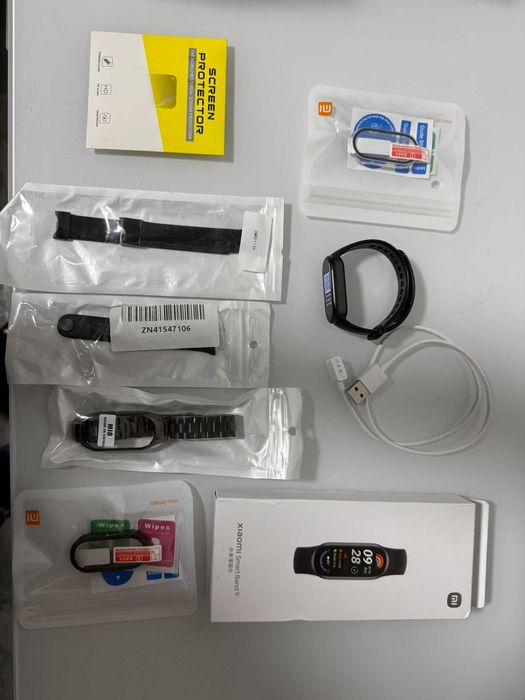 Смарт гривна Xiaomi Smart Band 9 + МНОГО Аксесоари