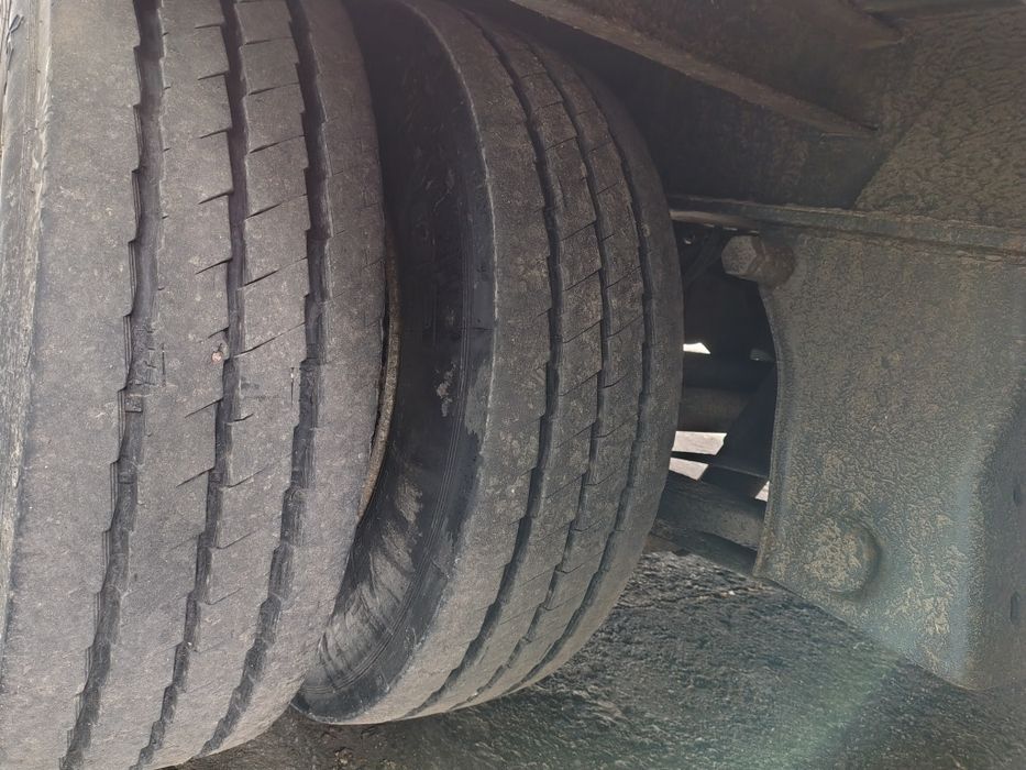 Remorca tandem jumbo 7.7x2.5x3.1 decopertabila stâlpi spate detașabili