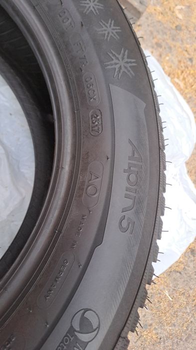 1бр. Нова Зимна 205/60/16 Michelin Alpin 5
