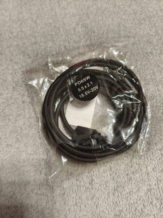 Cablu CHENYANG USB-C la mufă dreptunghiulară 5.5 × 2.1 mm – 1.8m