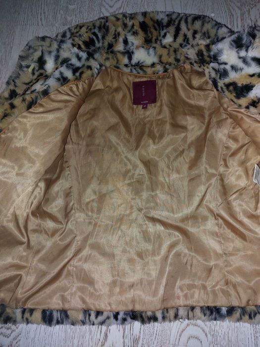 Jacheta dama blana artificiala marimea 42