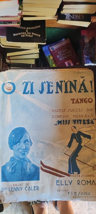 partituri din perioada interbelică