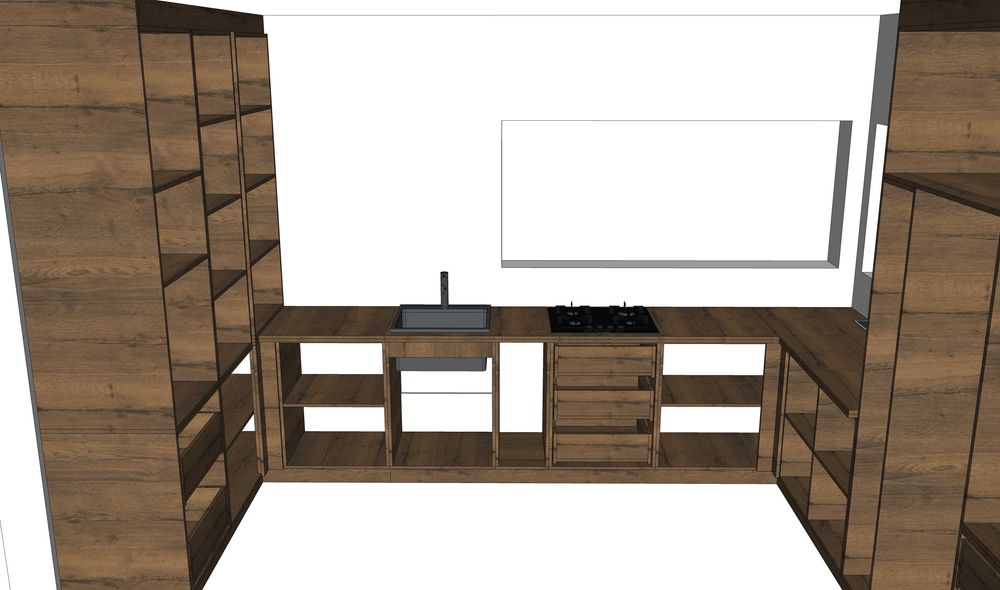 Proiectant mobilier Sketchup | Schite 3D & fișiere necesare producție