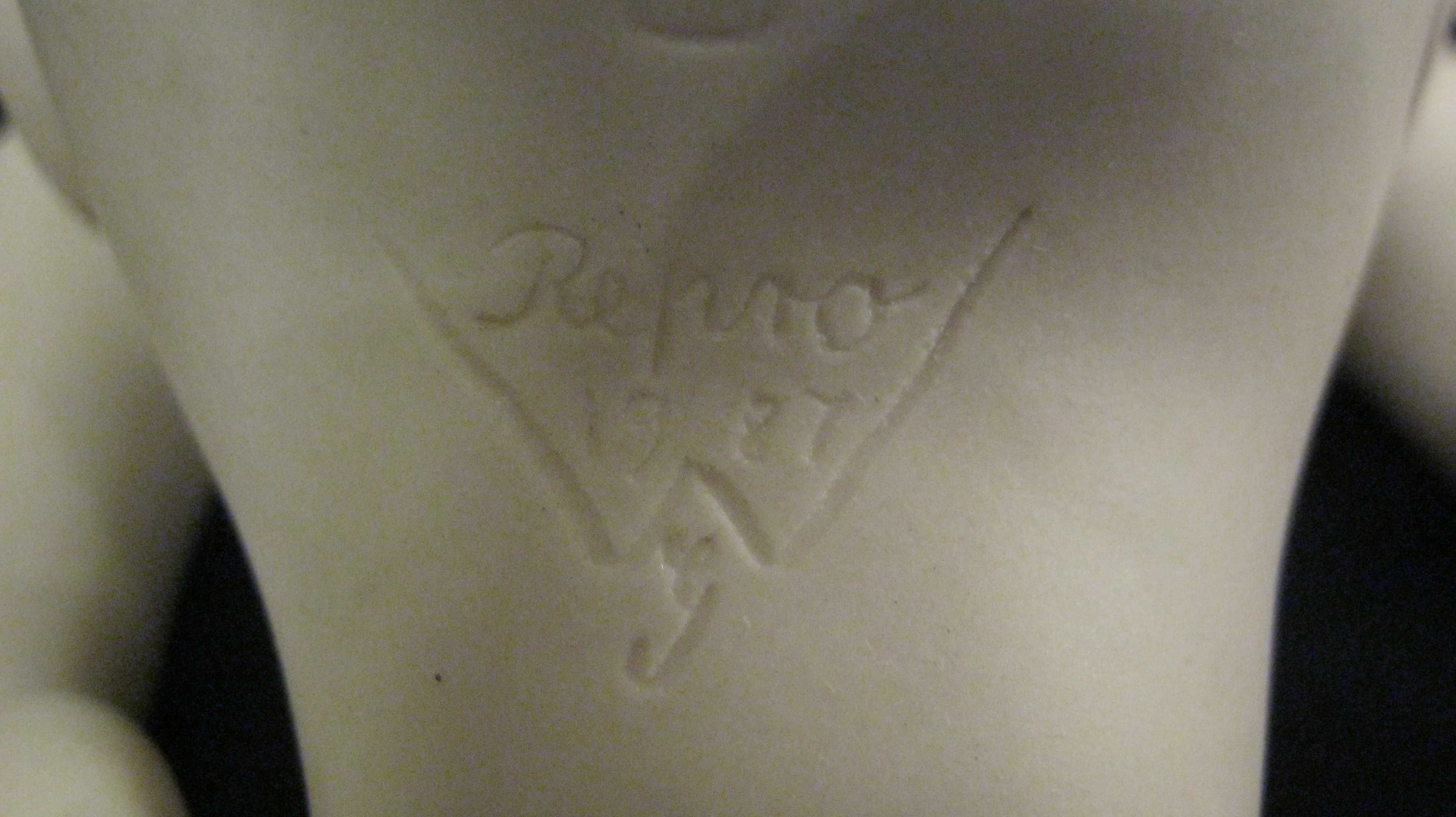 Papusa ceramica,elemente ceramice papusa,1987,replica portelan.