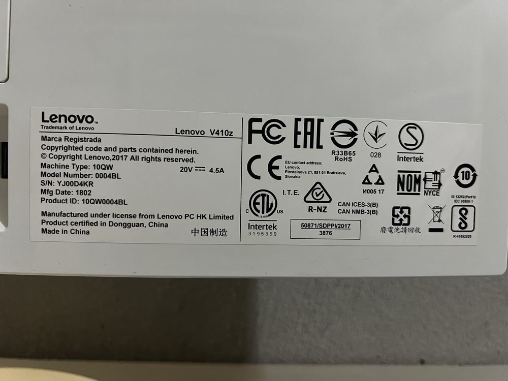 Lenovo V410z All in One i5-7400T
