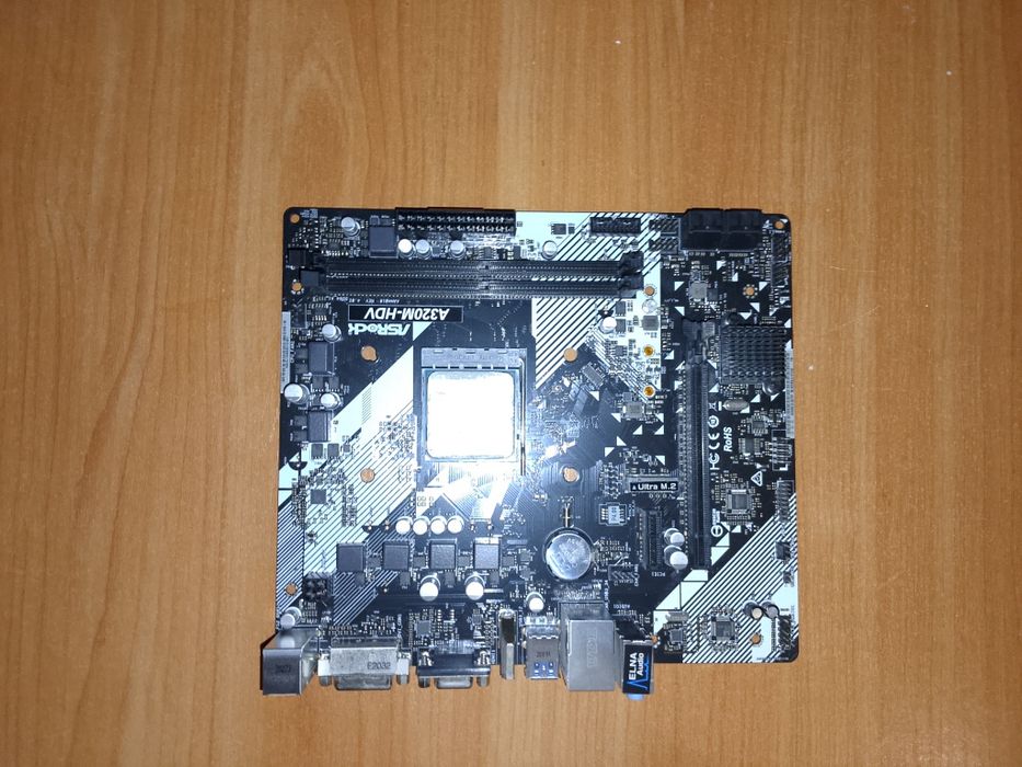 Asrock A320M-HDV AND RYZEN 5 2600X