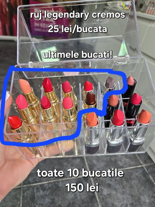 Set Rujuri legendary cremos Avon