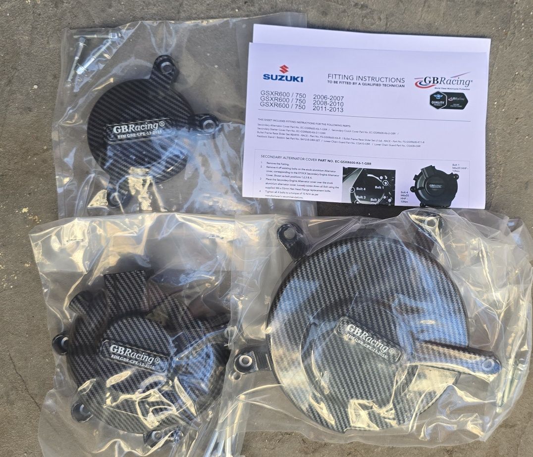 Протектори GBRacing suzuki gsxr 600/750 K6-L3