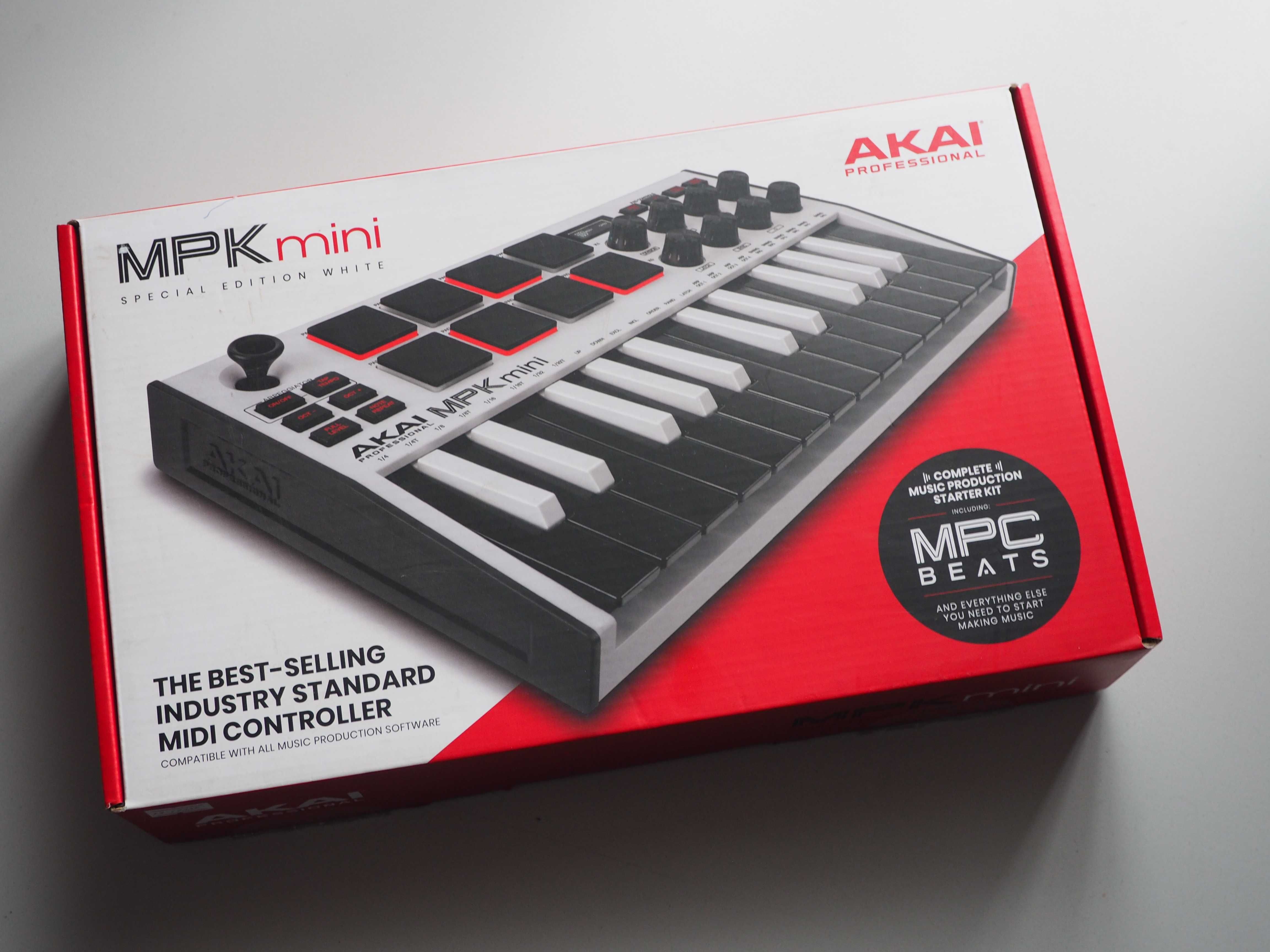 AKAI MPK MINI 3 White Edition USB/Midi - клавиатура