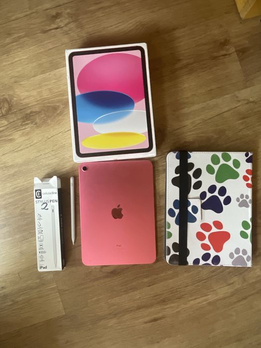 iPad модел 10  ще сложим кальф дрьжка протектор за екрана на iPad